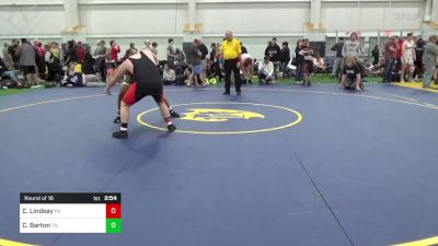 E-220 lbs Round Of 16 - Connor Lindsey, PA vs Car`Lando Barton, TN