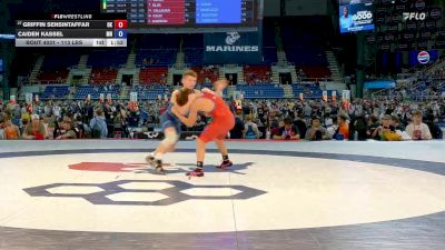 113 lbs Champ. Rd Of 128 - Griffin Sensintaffar, OK vs Caiden Kassel, MN