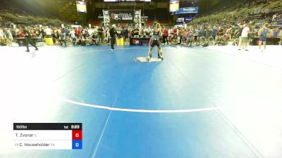 150 lbs Cons 64 #2 - Tyson Zvonar, IL vs Cole Householder, PA