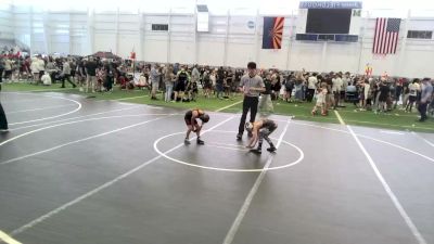 58 lbs Round Of 16 - Jonah Castillo, Fourth Chamber WC vs Jaxon Martinez, Mat Rats Rebooted