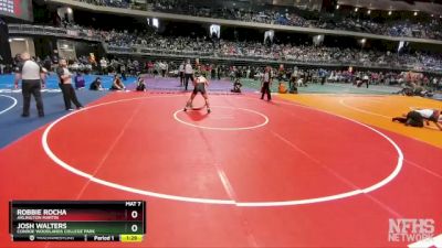 6A 150 lbs Champ. Round 1 - Josh Walters, Conroe Woodlands College Park vs Robbie Rocha, Arlington Martin