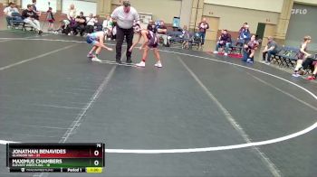 76 lbs Round 4 (8 Team) - Jonathan Benavides, Glasgow WA vs Maximus Chambers, Elevate Wrestling