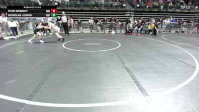 80 lbs 3rd Place - Ryan Smedley, Apex vs Nicholas Hoskin, Gentile Traimed