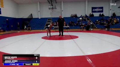 130 lbs Semifinal - Bryce White, Oklahoma City vs Janiah Jones, Missouri Baptist