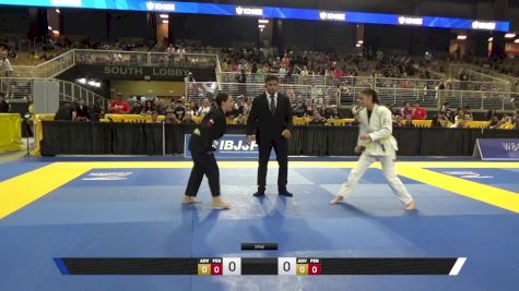 Jade Eden Bezek vs Branca Fernandes Lago 2025 Pan Kids Jiu-Jitsu IBJJF Championship