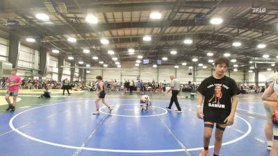 85 lbs Rr Rnd 3 - Jayce Frisk, TDWC Maniacs Grey - MS vs Charlie Masters, Next Level Wrestling Club - MS
