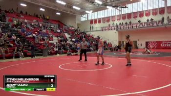 175 lbs Semifinal - Jeremy Olszko, Nordonia vs Steven Shellenberger, Detroit Catholic Central