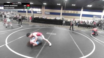 126 lbs Consi Of 16 #1 - Miguel Rodriguez, North Coast Grapplers vs Kaden Potter, St. Charles