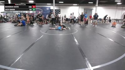 60 lbs Round 3 (6 Team) - Maverick Davis, Xtreme Team Grey vs Jack Igneri, NJ Squeeze