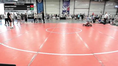 165 lbs Rr Rnd 3 - Isaiah Foster, Team Gotcha National vs Levi Foust, Micky's Maniacs Blue