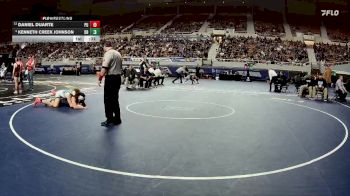 132-D2 5th Place Match - Daniel Duarte, Pueblo High School vs Kenneth Creek Johnson, Deer Valley High School