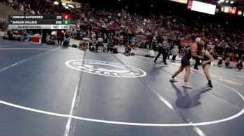 5A 157 lbs Quarterfinal - Adrian Gutierrez, Jerome vs Mason Hillier, Bonneville
