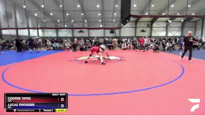 165 lbs Cons. Round 2 - Cooper Yates, WA vs Lucas Swogger, WA