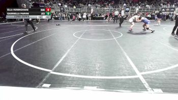 185 lbs Consolation - Ella Huninghake, Rams WC vs Gabriella Parvin, Jackson County