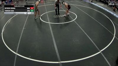 144 lbs Finals (8 Team) - Tieran Cox, Syracuse vs Byron Kring, Minden