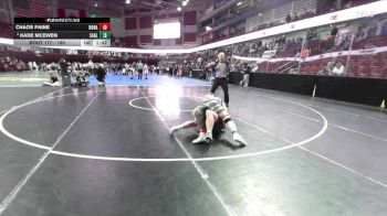 190 lbs Champ. Round 2 - Chaos Paine, Borah vs Kade McEwen, Eagle