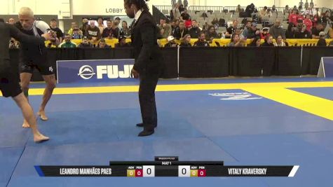 Vitaly Kraversky vs Leandro Manhães Paes 2025 World IBJJF Jiu-Jitsu No-Gi Championship