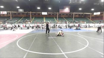 122 lbs Rr Rnd 3 - Shaiden Begay, Aftermath Eagles JW vs Akeela Mitchell, NM Gold