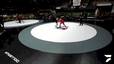132 lbs Champ. Round 1 - Nayef Ayesh, Golden State Wrestling Club vs Matthew Gonzales, San Fernando High School Wrestling