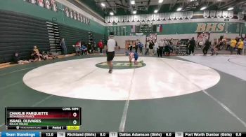 120 lbs Cons. Semi - Charlie Parquette, Richardson Pearce vs Israel Olivares, Dallas Molina