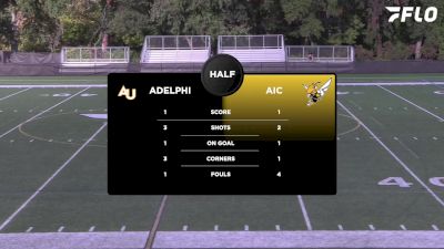 Replay: Adelphi vs AIC | Oct 5 @ 3 PM