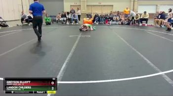 52 lbs Round 6 (8 Team) - Landon Childers, Contenders WA vs Greyson Elliott, Soddy Daisy WA