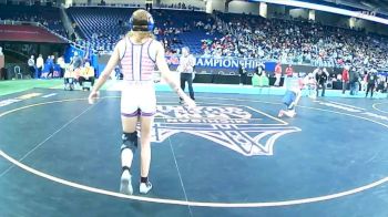 Girls-115 lbs Champ. Round 1 - Nakayla Dawson, Westland John Glenn (Girls) vs Ava Juhas, Ovid-Elsie (Girls)