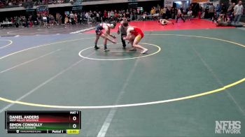 160 lbs Quarterfinal - Daniel Anders, West Valley Wolfpack vs Simon Connolly, North Pole Patriots
