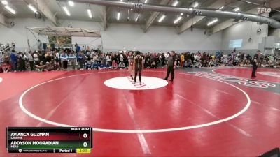 125 lbs Champ. Round 1 - Avianca Guzman, Laramie vs Addyson Mooradian, Mead