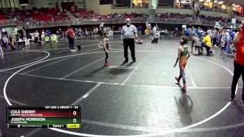 50 lbs Cons. Round 4 - Cole Sherry, Gretna Youth Wrestling vs Joseph Morrison, GI Grapplers