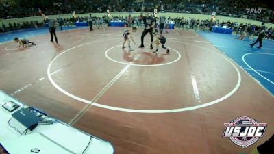 61 lbs Round Of 16 - Jaylinn Williams, Blanchard Wrestling Club vs Nicholas Rodela, Borger Youth Wrestling