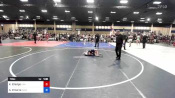 73 lbs Final - Kale Elledge, Lions Wr Ac vs Andrew R Garza, Madera WC