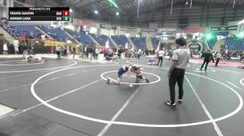 116 lbs Round Of 16 - Travis Gauvin, Bear Cave WC vs Adrien Lara, Bison Wrestling