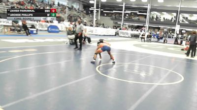 5 - 132 lbs Cons. Round 2 - Zavier Painumkal, Briar Woods vs Aronde Phillips, William Fleming