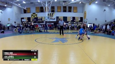 125 lbs Champ. Round 2 - Liv Lovell, Cuyahoga Falls vs Mina Gee, Gahanna Lincoln HS