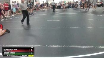 120 lbs Finals (2 Team) - Colby Groce, 84 Athletes vs Joey Kokolakis, Full Circle