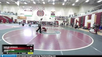 138 lbs Cons. Round 4 - Kaylee Apodaca, Columbia vs Angela Carl, Payette