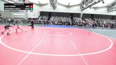 67-J lbs Consolation - Julie Fleming, Mat Assassins vs Alexander LaBella, High Pace Wrestling Club