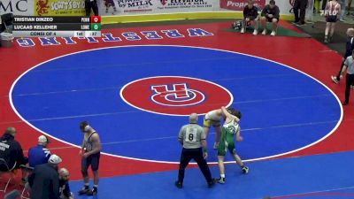 172 lbs Consi Of 4 - Tristian Dinzeo, Penn Trafford vs Lucaas Kelleher, Lower Dauphin
