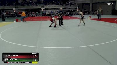 135 lbs Quarterfinals (8 Team) - Talen Kubesh, Rocori vs Beau Koktan, GSL