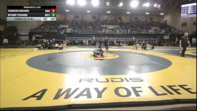 113 lbs Consi Of 16 #1 - Carson Brown, Avon Old Farms School vs Ryder Tookes, Westtown School