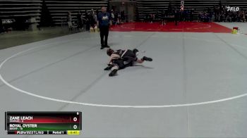 75 lbs Finals (8 Team) - Royal Oyster, BHVPP vs Zane Leach, Staples