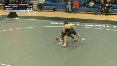 157 lbs Finals (2 Team) - Antrell Taylor, Nebraska vs J Conway, Missouri