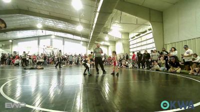 52 lbs Consi Of 8 #1 - Sebastian Nicasio, Fort Gibson Youth Wrestling vs Conner Jameson, Broken Arrow Wrestling Club