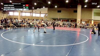 157 lbs 2nd Wrestleback (32 Team) - Matthew Krail, Brother Melchior vs James Pihakis, North Shelby Regulators Red