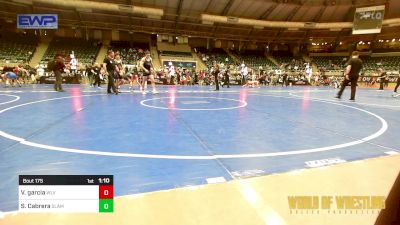 175 lbs Final - Vicente Garcia, WLV JR WRESTLING vs Santiago Cabrera, Slam Academy