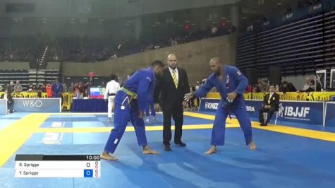 Rodrigo Silva vs Timothy-Michael Spriggs 2018 Pan Jiu-Jitsu IBJJF Championship