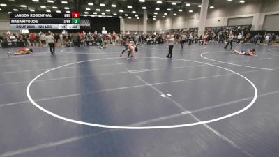 126 lbs Champ. Rd Of 64 - Landon Rosenthal, MWC Wrestling Academy vs Masakiyo Joe, 3F Wrestling
