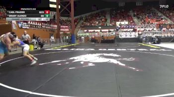 285 lbs Champ. Round 1 - Brady Alonzo, Chanute Hs vs Cael Frazier, Holton Hs