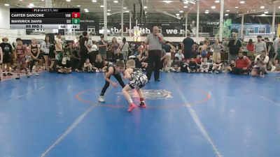 67 lbs Rr Rnd 5 - Carter Sarcone, VHW - EL vs Maverick Davis, Diamond State Inferno - EL